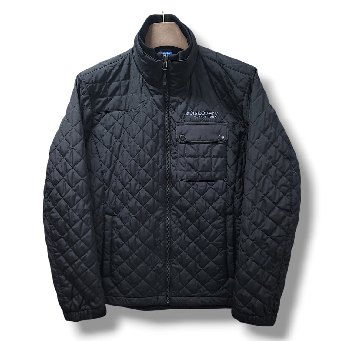 [95] 디스커버리 익스페디션 블랙 퀼팅 블루종 자켓 상품이미지1