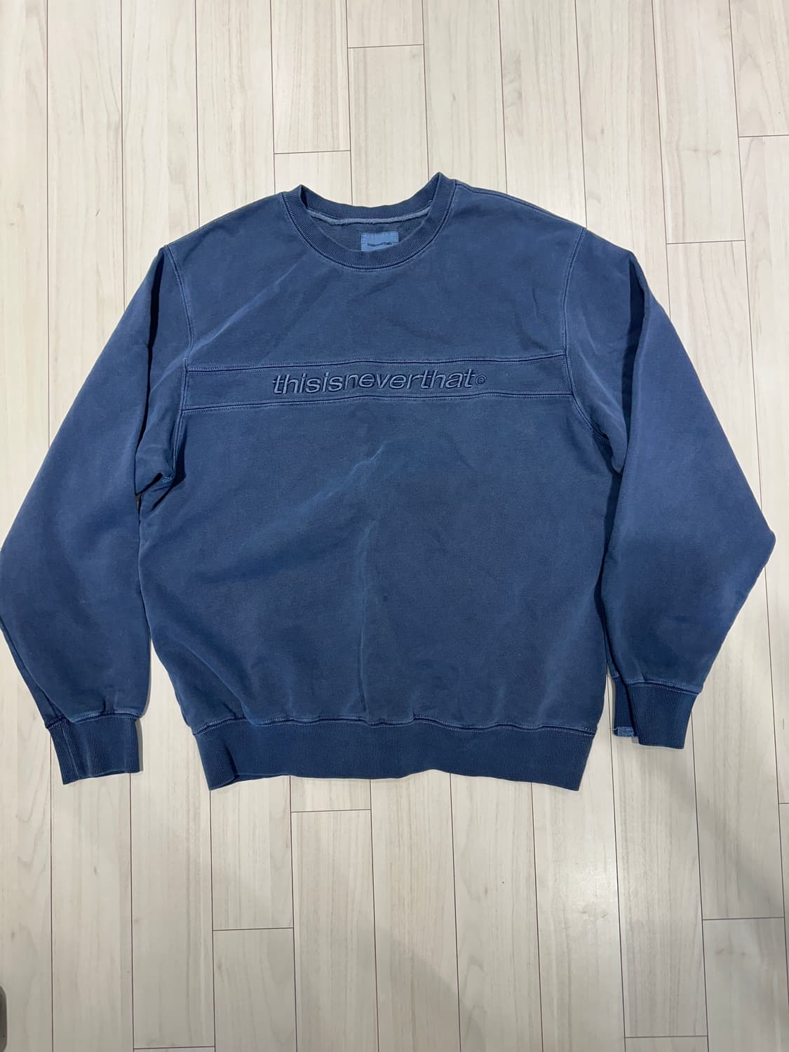 디스이즈네버댓 로고 맨투맨 L 상품이미지2