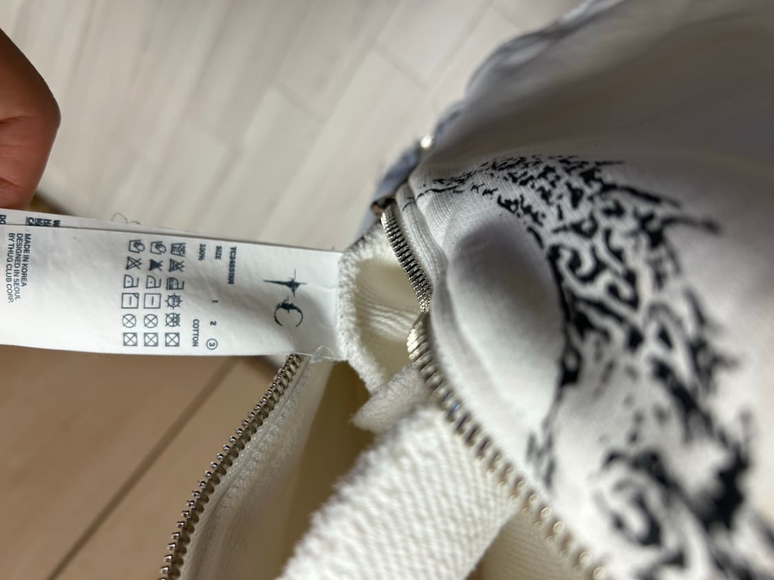 Thug club 드래곤 후드집업 상품이미지6