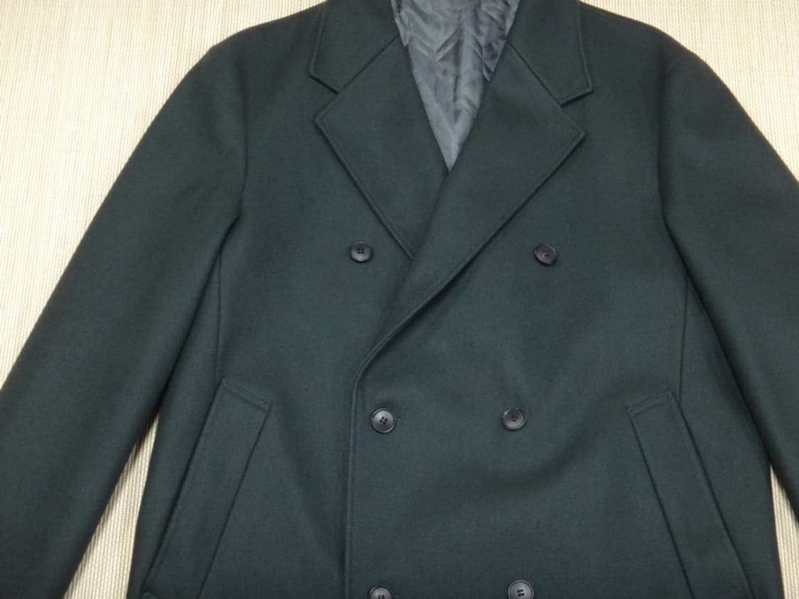 (100) 지오송지오 캐시미어 혼방 더블 오버핏 모직 코트 상품이미지4