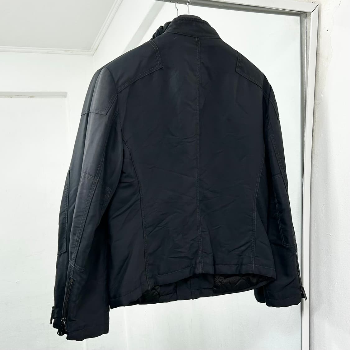 DKNY 나일론 바이커 자켓 상품이미지5