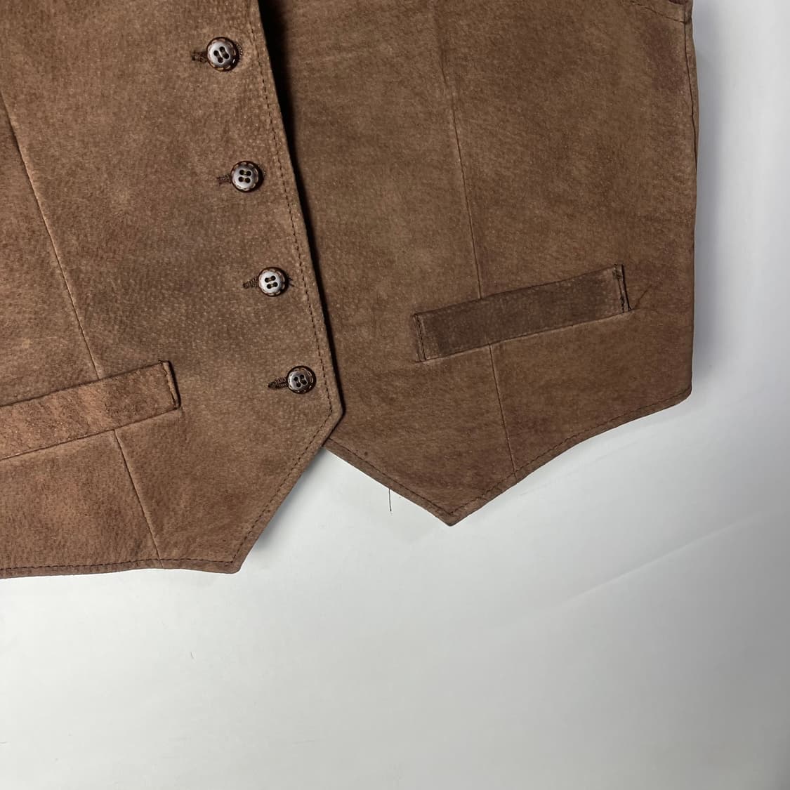 [JPN] 빈티지 돈피 레더 베스트 상품이미지4