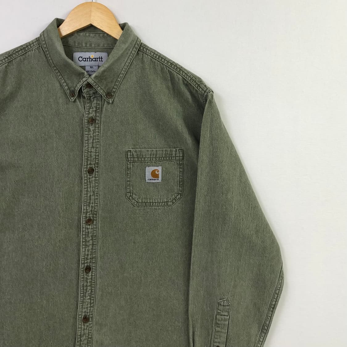 XL 칼하트 데님 셔츠 상품이미지1