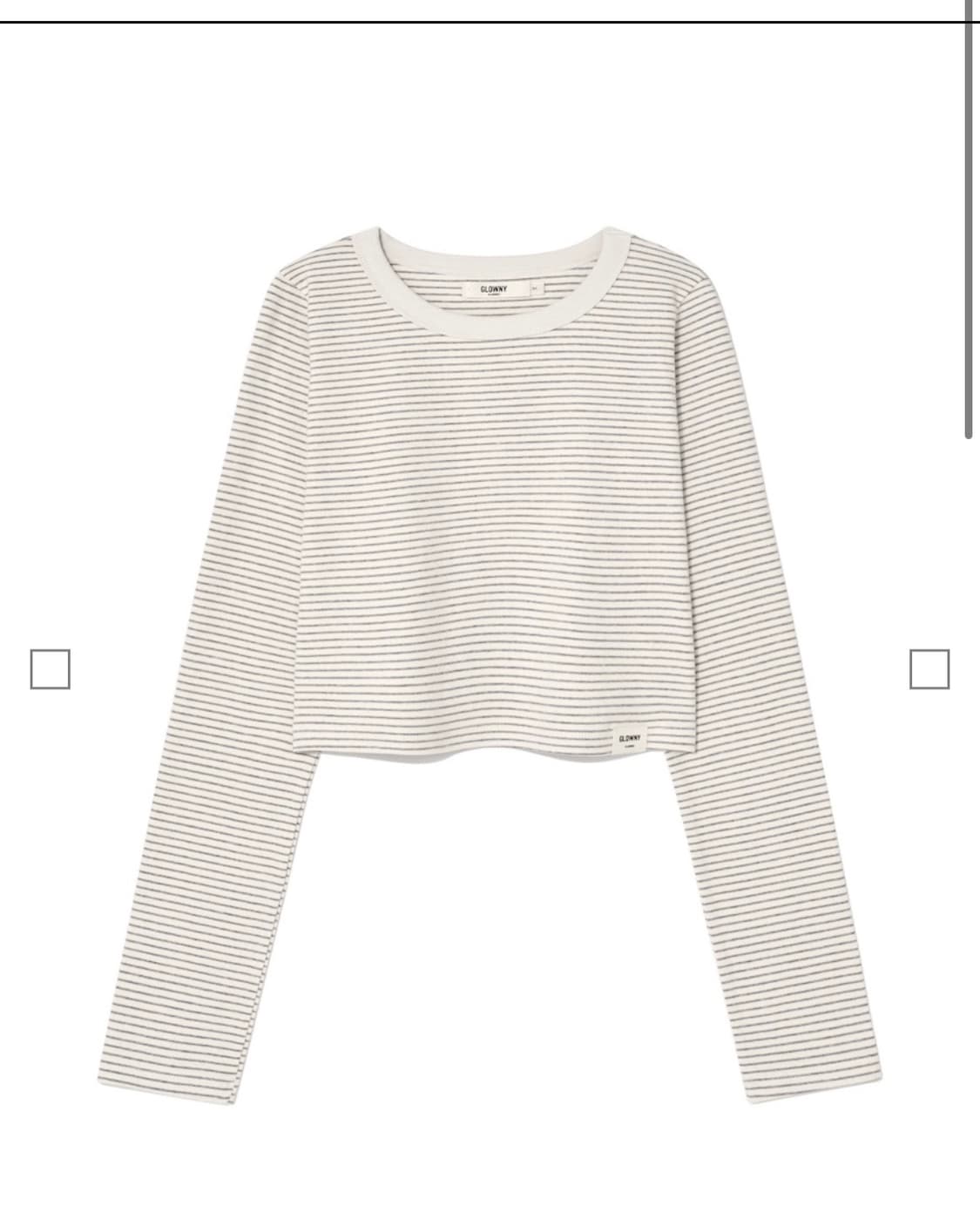 글로니 G 롱슬리브 스트라이프 상품이미지1
