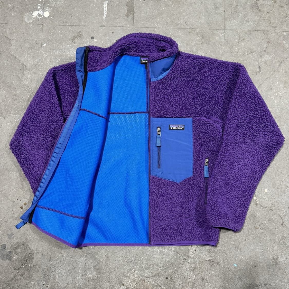 20s 파타고니아 레트로-X 퍼플/블루 상품이미지3