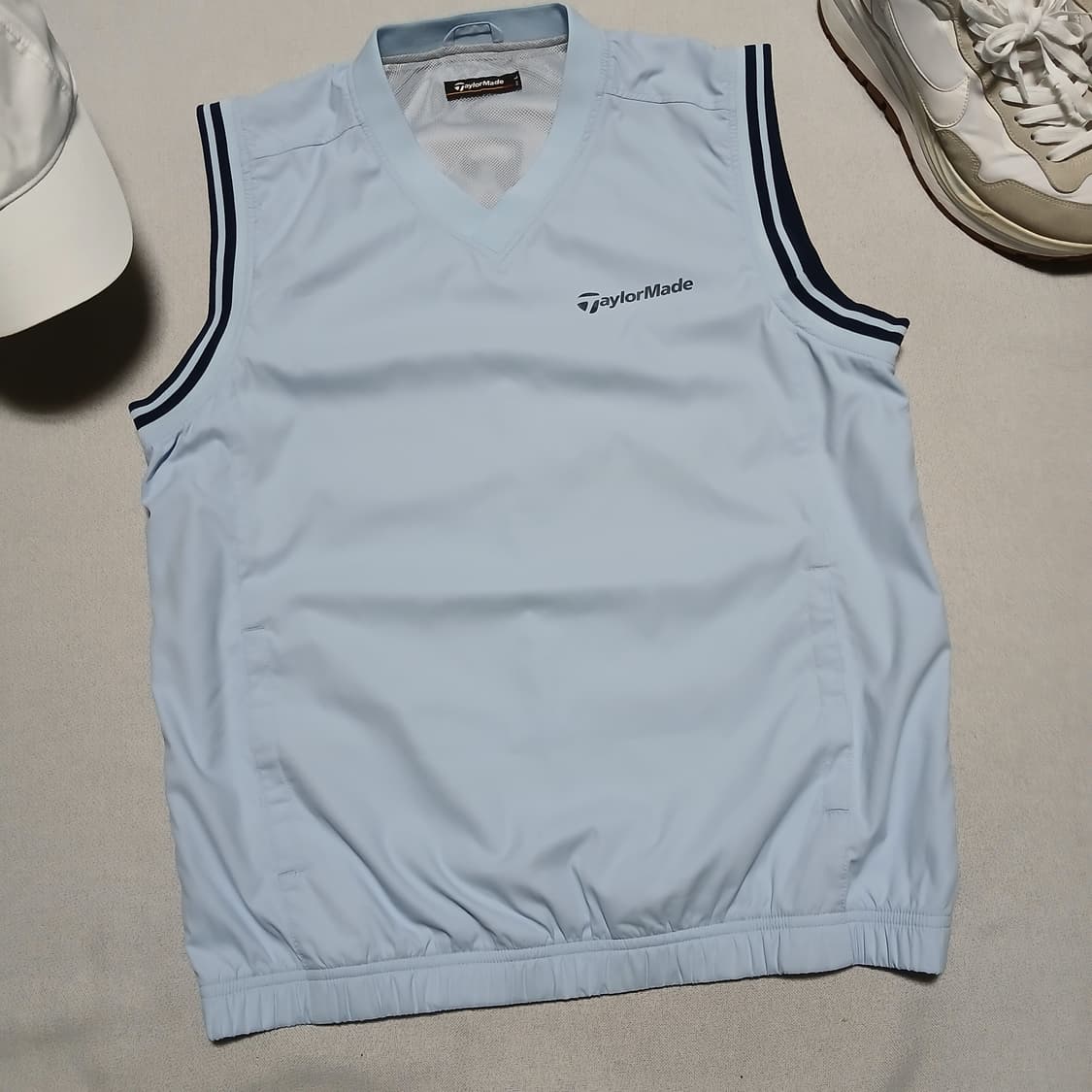 Taylor made 테일러메이드 우븐 조끼 웜업 바람막이 골프 상품이미지3