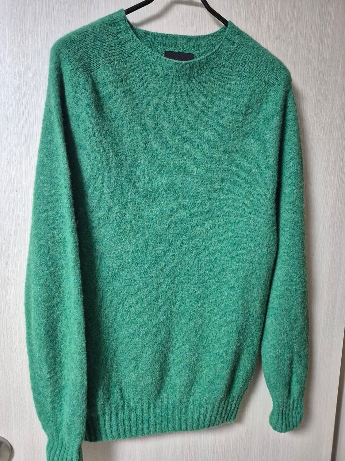 하울린 쉐기독 니트  그린 라지 하울린스웨터 상품이미지1