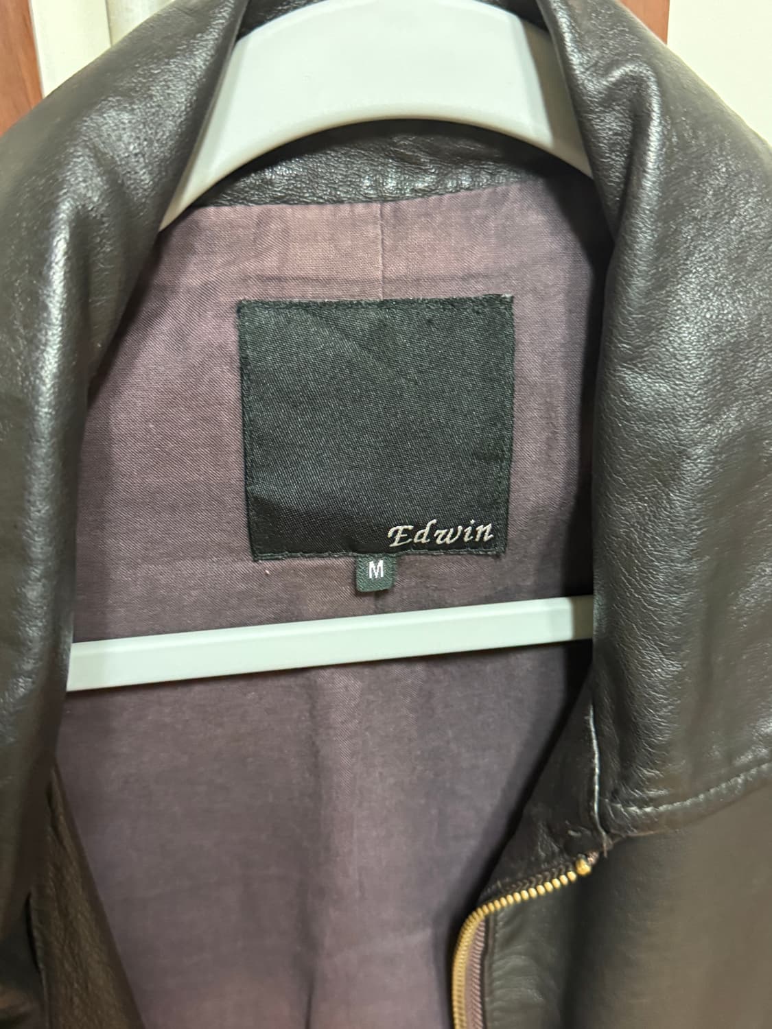 에드윈 소가죽 자켓 상품이미지5