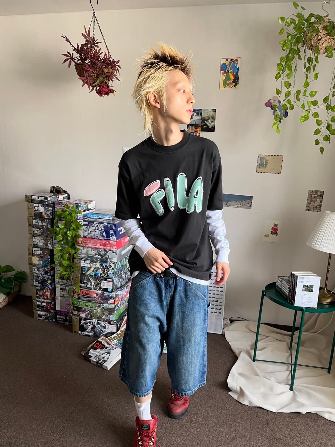 Fila 리얼 레이어드 슬리브 셋 상품이미지1