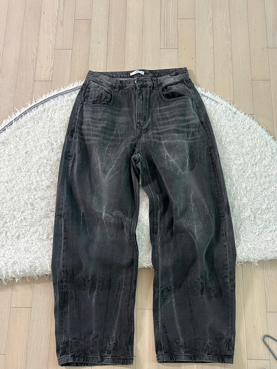 밀로 아카이브 커브드핏 데님 팬츠 xl 상품이미지1