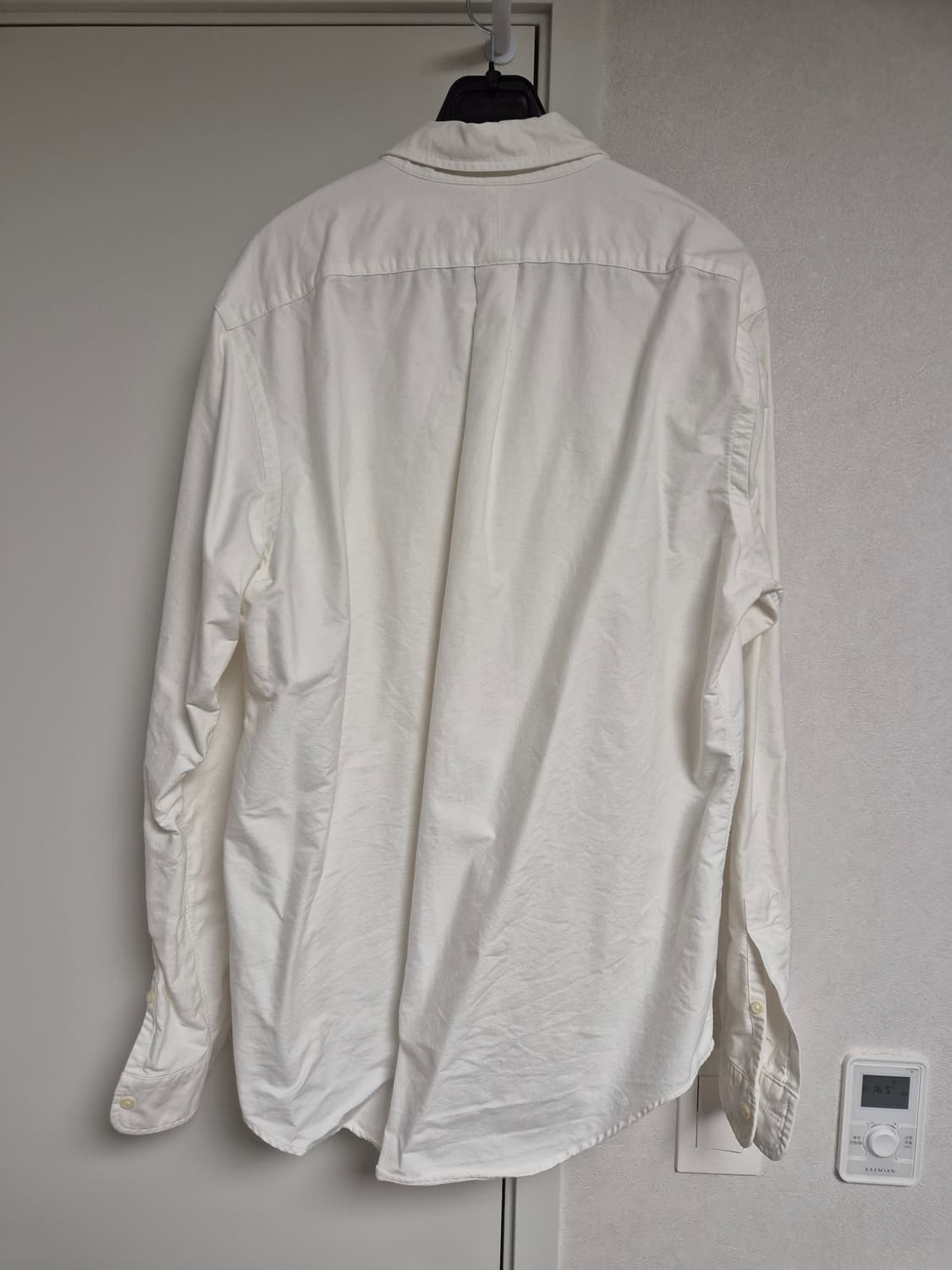 폴로 셔츠 L (베이지, 블루체크, 화이트) 상품이미지8