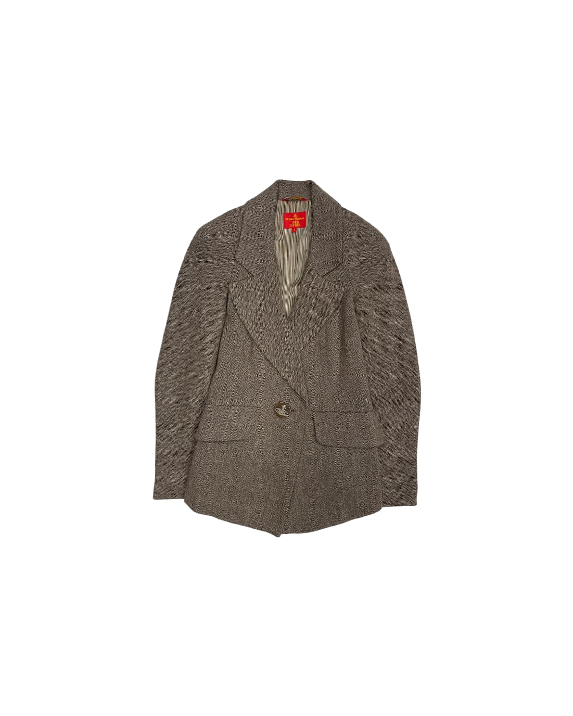 비비안 웨스트우드 레드라벨 헤링본 울 블레이저 상품이미지4