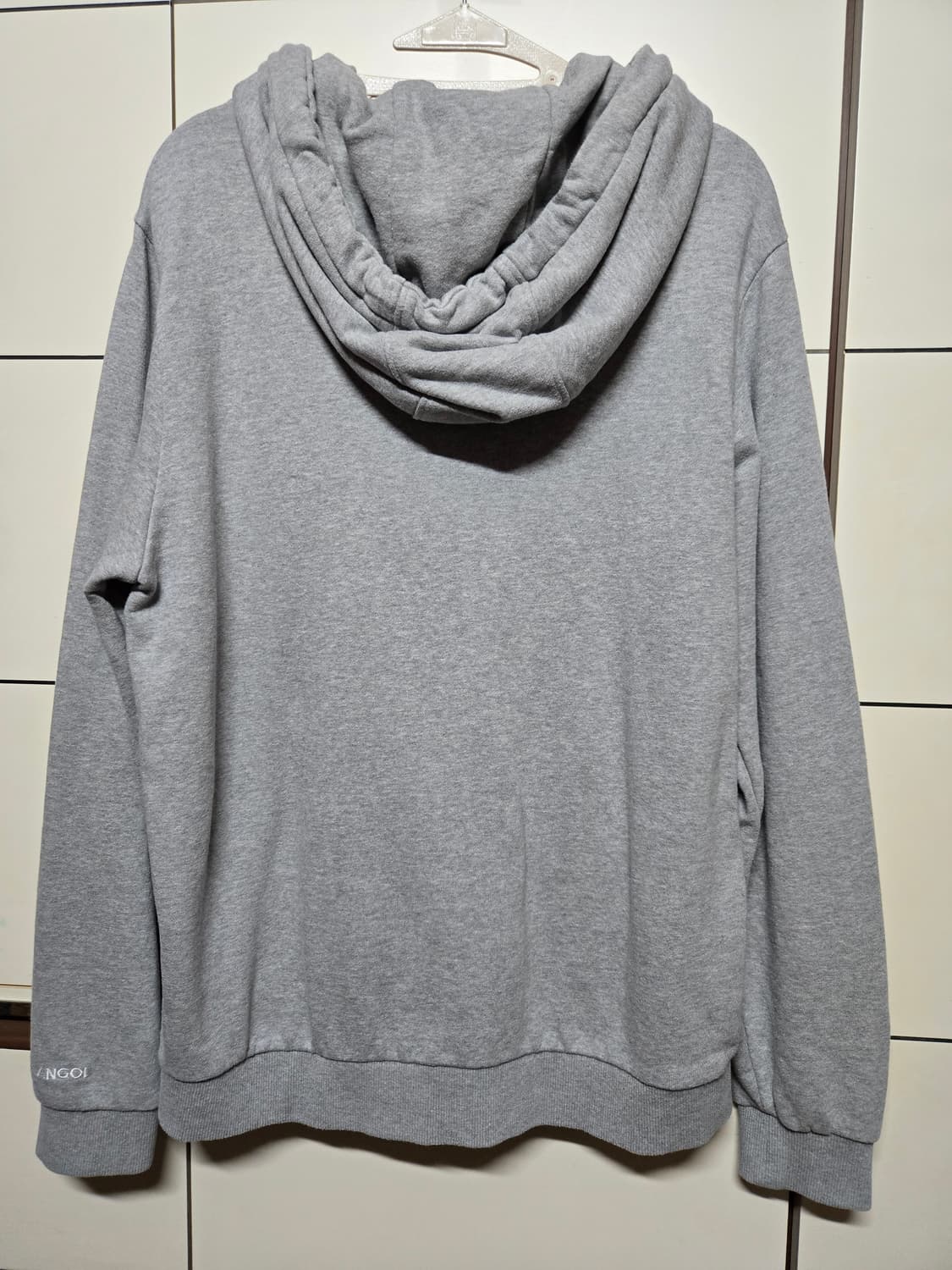 캉골 멜란지그레이 후드 집업 상품이미지6