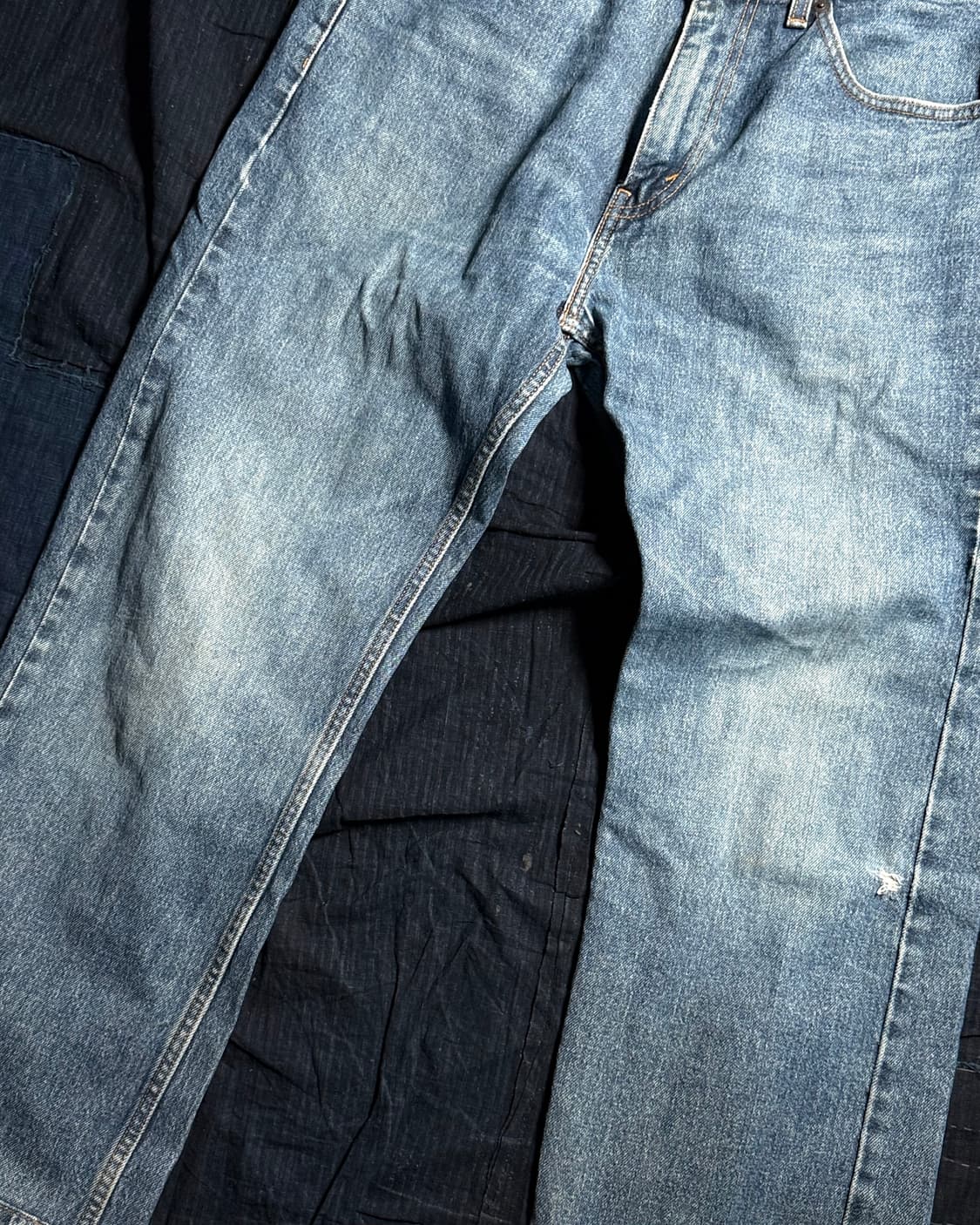 리바이스 505 레귤러핏 데님 팬츠 33 상품이미지4