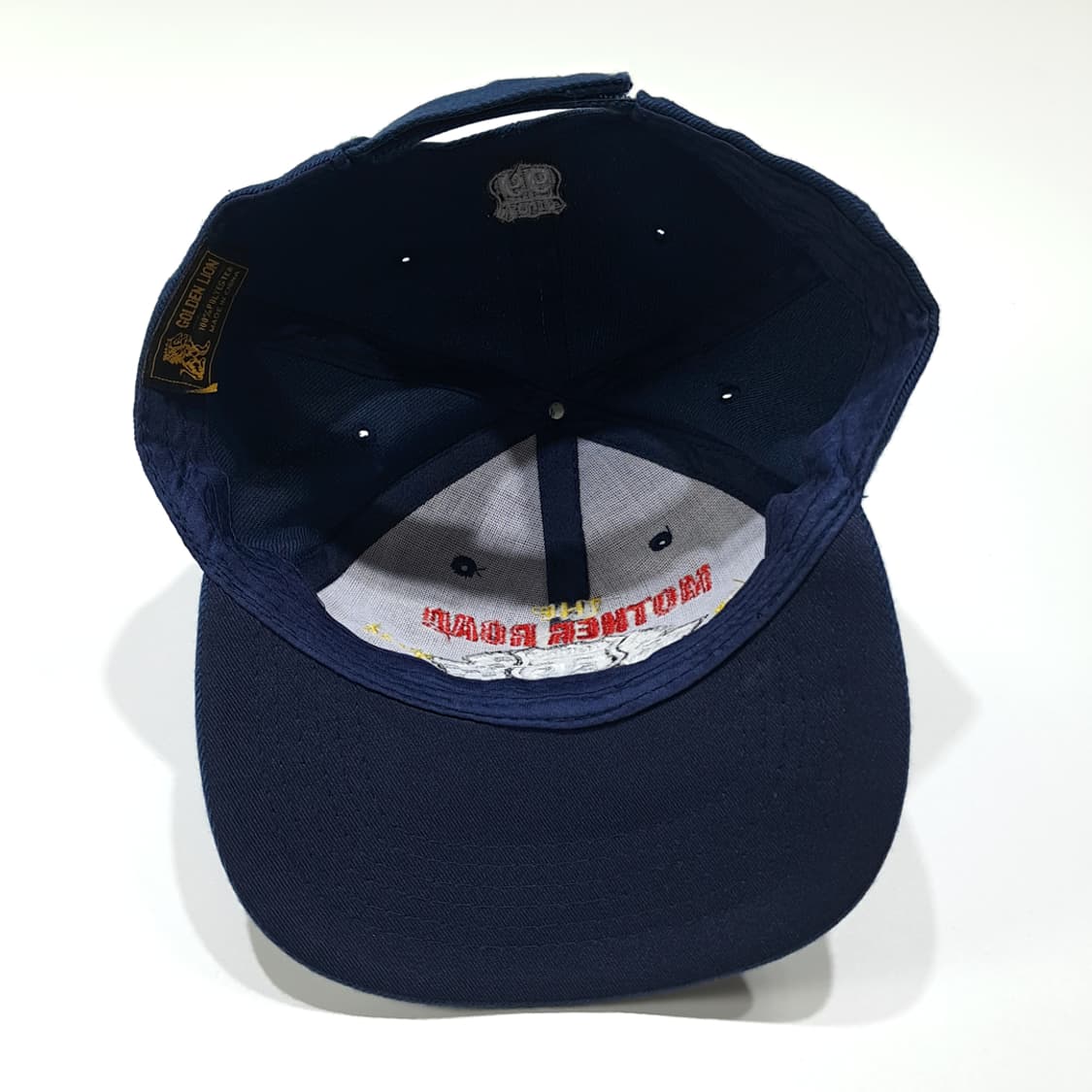 GOLDEN LION 마더 로드 루트 66 자수 네이비 볼캡 P2054 상품이미지6
