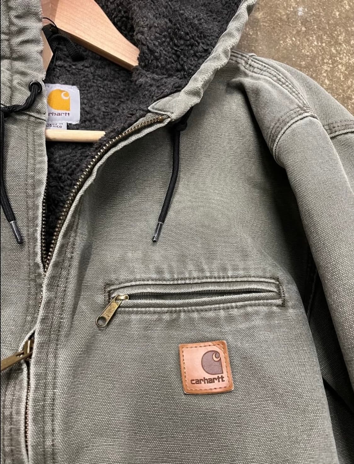 칼하트 덕 액티브 자켓 j141 상품이미지5