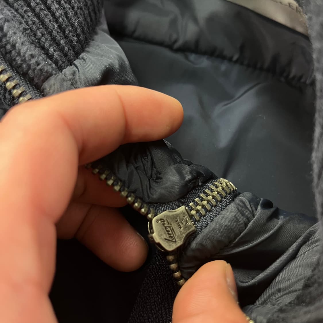 100 몽클레어 골덴 믹스 바람막이 자켓 상품이미지4