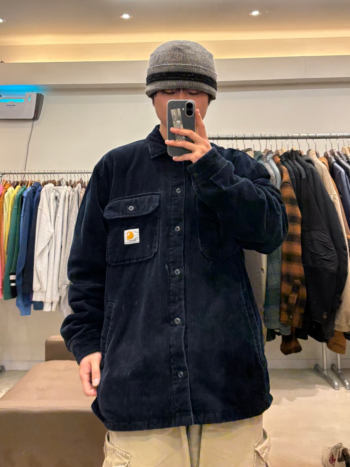 칼하트 WIP 휘트섬 코듀로이 셔츠 자켓 상품이미지5