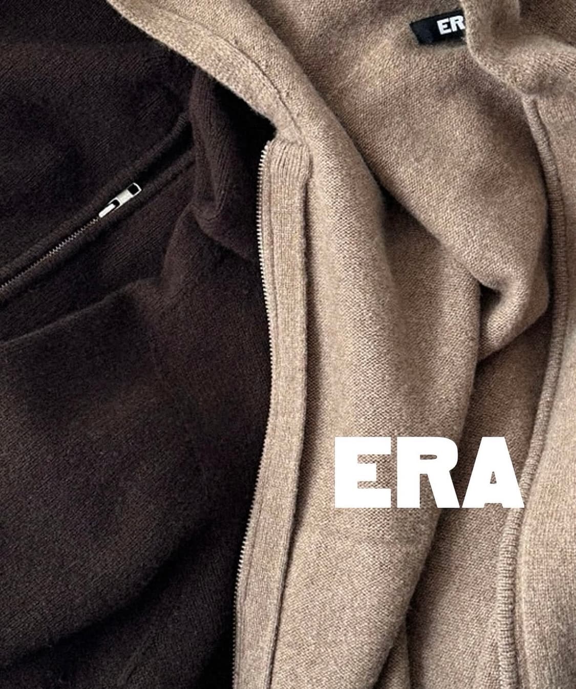 ERA 이알에이 캐시미어 니트 셋업(후드집업 + 팬츠) 상품이미지4