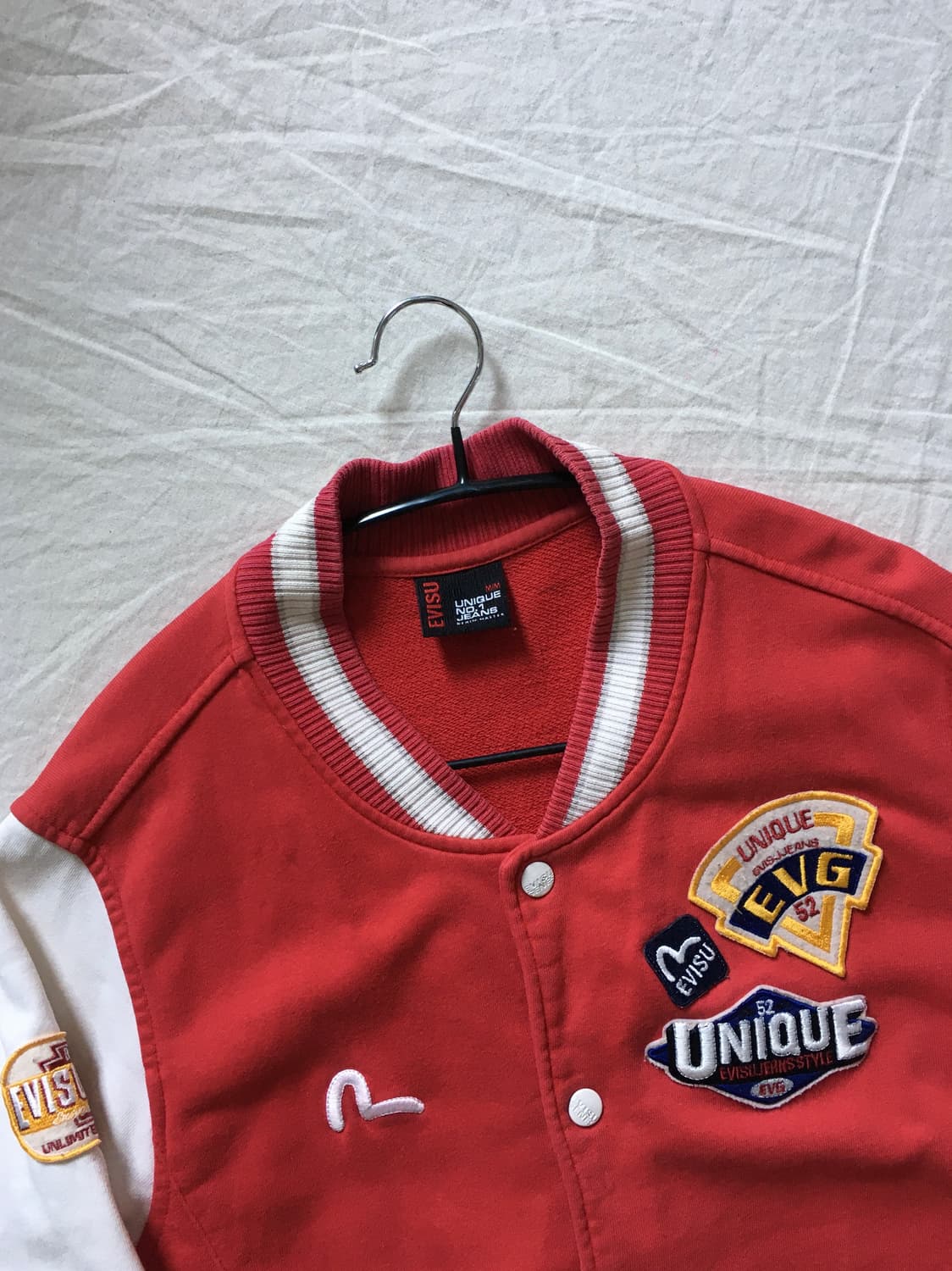 에비수 멀티 와펜 바시티 자켓 상품이미지4