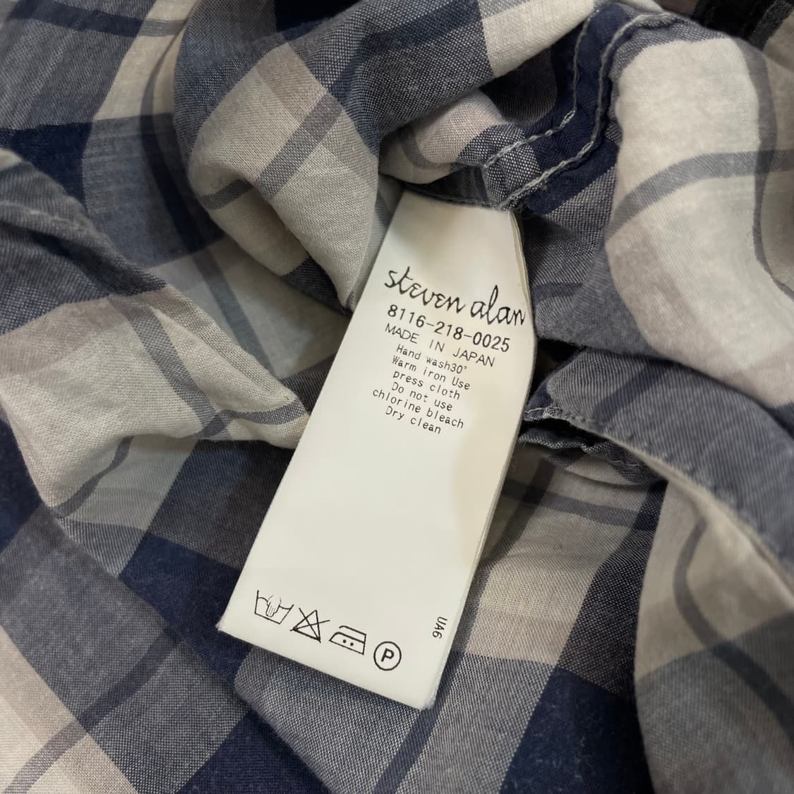 steven alan 스티브알란 체크셔츠  상품이미지3