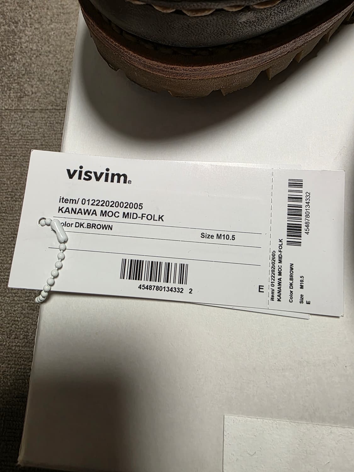 [M10.5] visvim kanawa moc mid-folk 상품이미지2