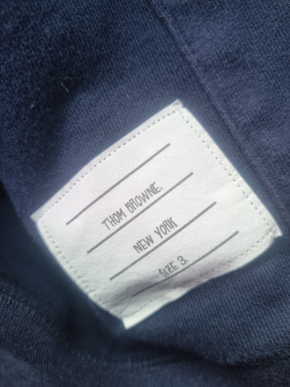 톰브라운 네이비 맨투맨.  3 상품이미지6