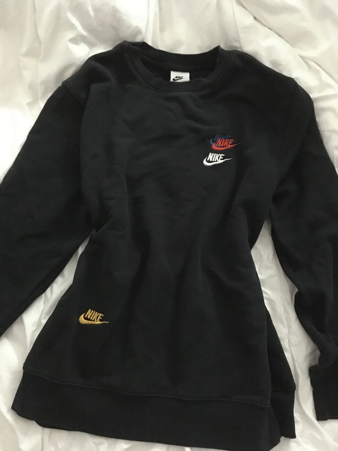 나이키 NSW 에센셜 프렌치 테리 크루넥 블랙 상품이미지2