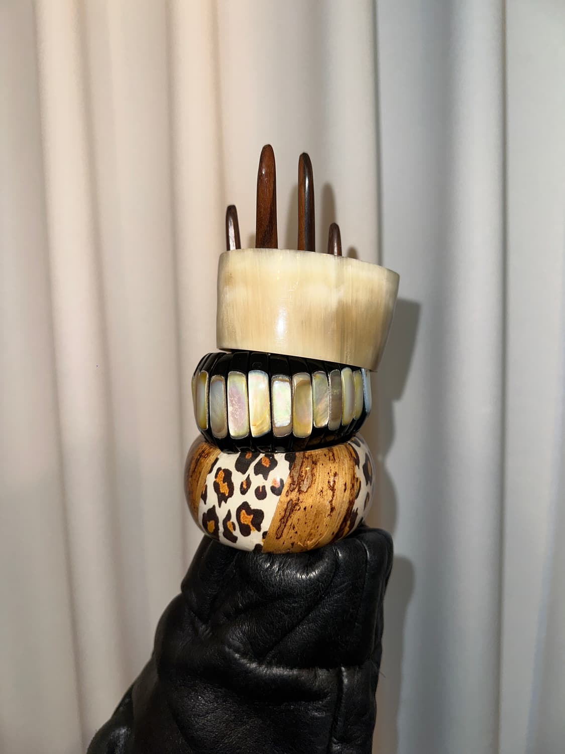 Vintage mother-of-pearl band bracelet 상품이미지5