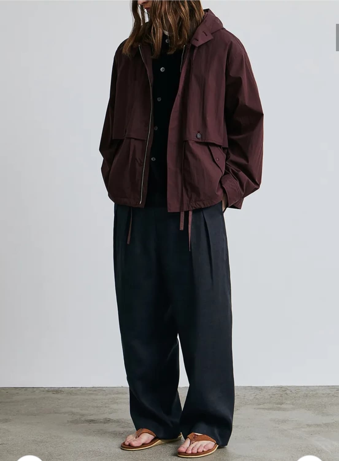 로드존그레이 hyde hood jacket ruby M사이즈 팝니다 상품이미지3