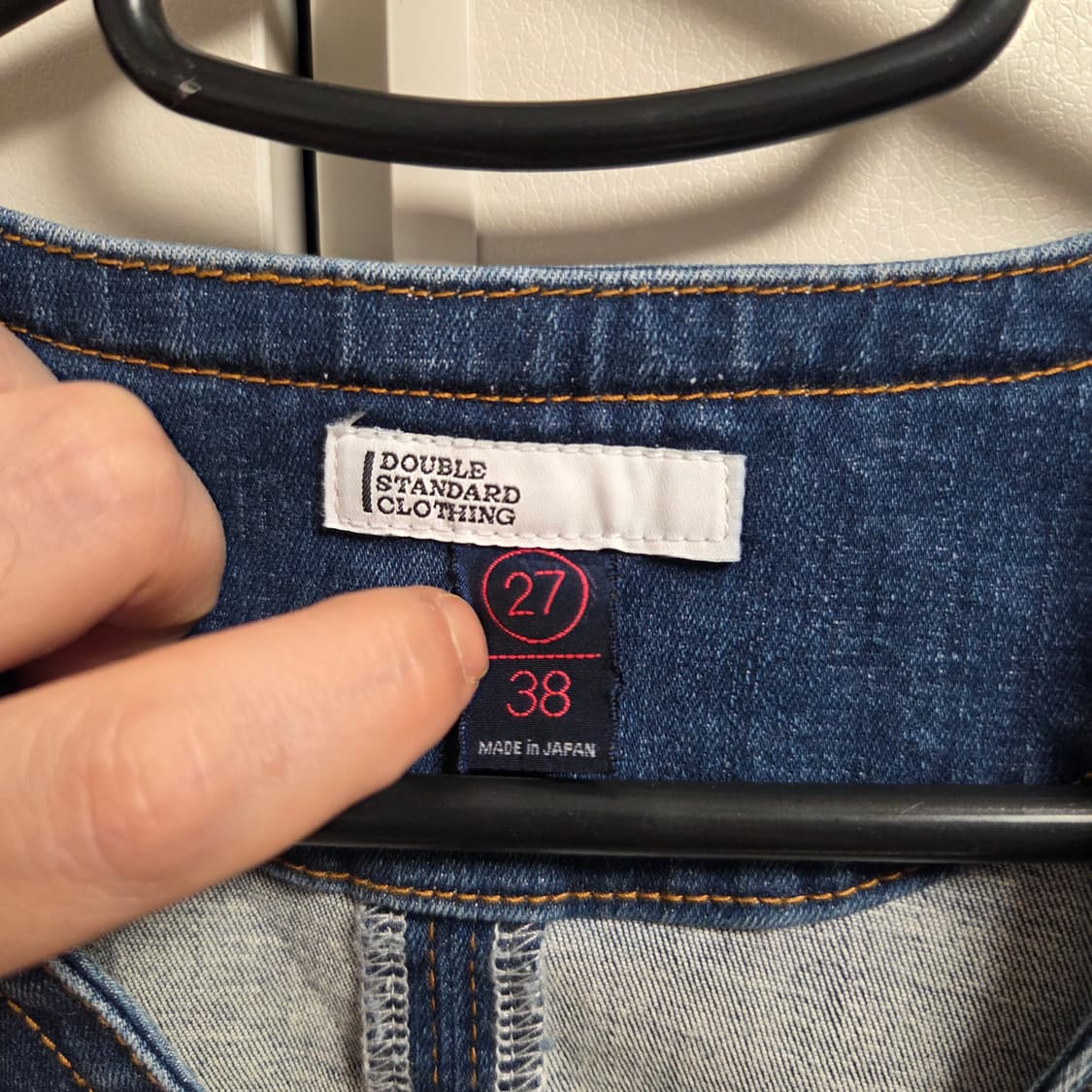 일본제 Double Standard 데님자켓 집업 M 상품이미지3