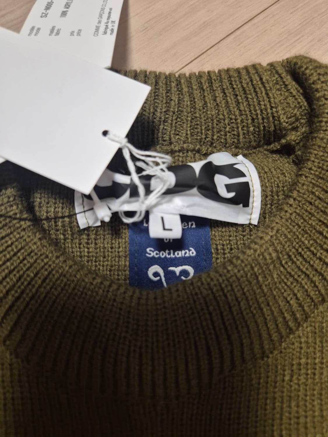 [새상품/L] 꼼데가르송 CDG x Lochaven of Scotland 상품이미지3