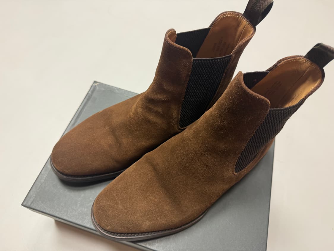 로크 290 다크브라운 첼시부츠 UK8F 상품이미지2