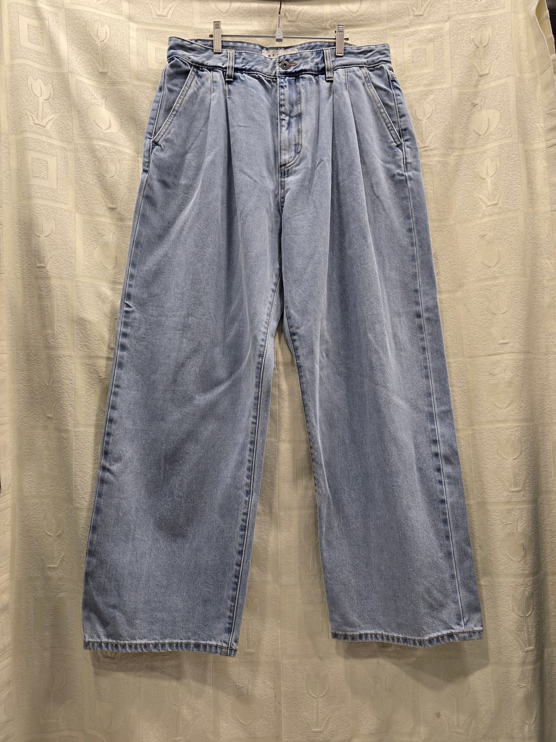 비슬로우 BESLOW 연청 와이드 데님 팬츠 31~32 상품이미지1