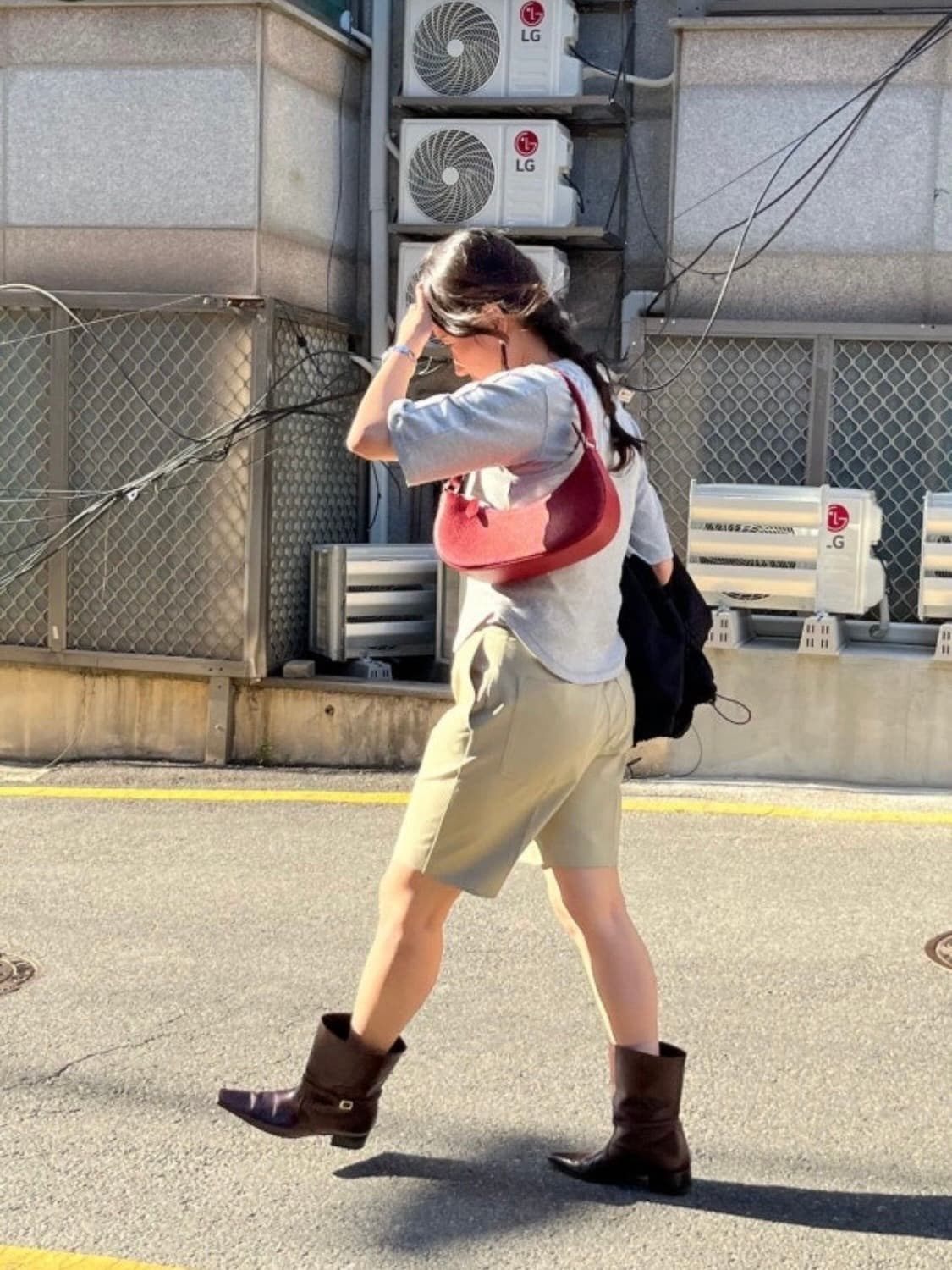 에토스 보트백 레드 상품이미지2