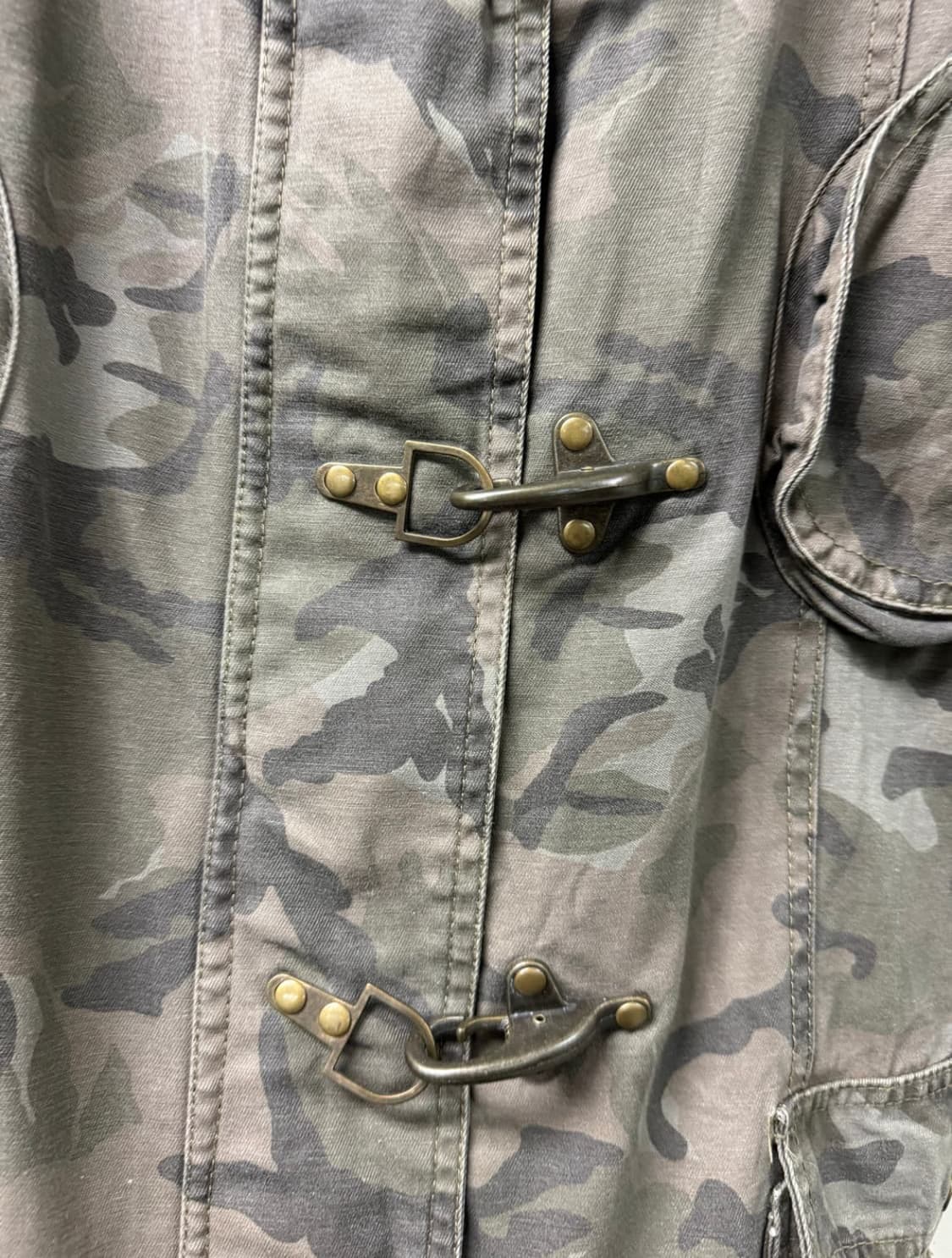 Crazy Angel 멀티포켓 카모 후드 자켓 상품이미지5