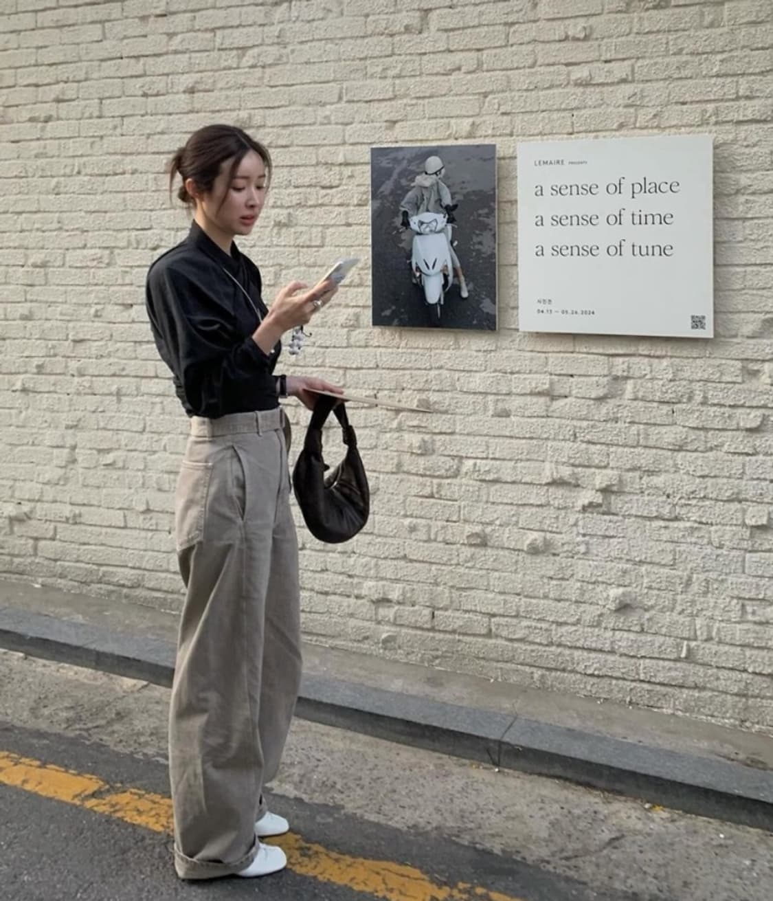 르메르 트위스티드 벨티드 팬츠 M사이즈 내추럴 베이지 상품이미지2