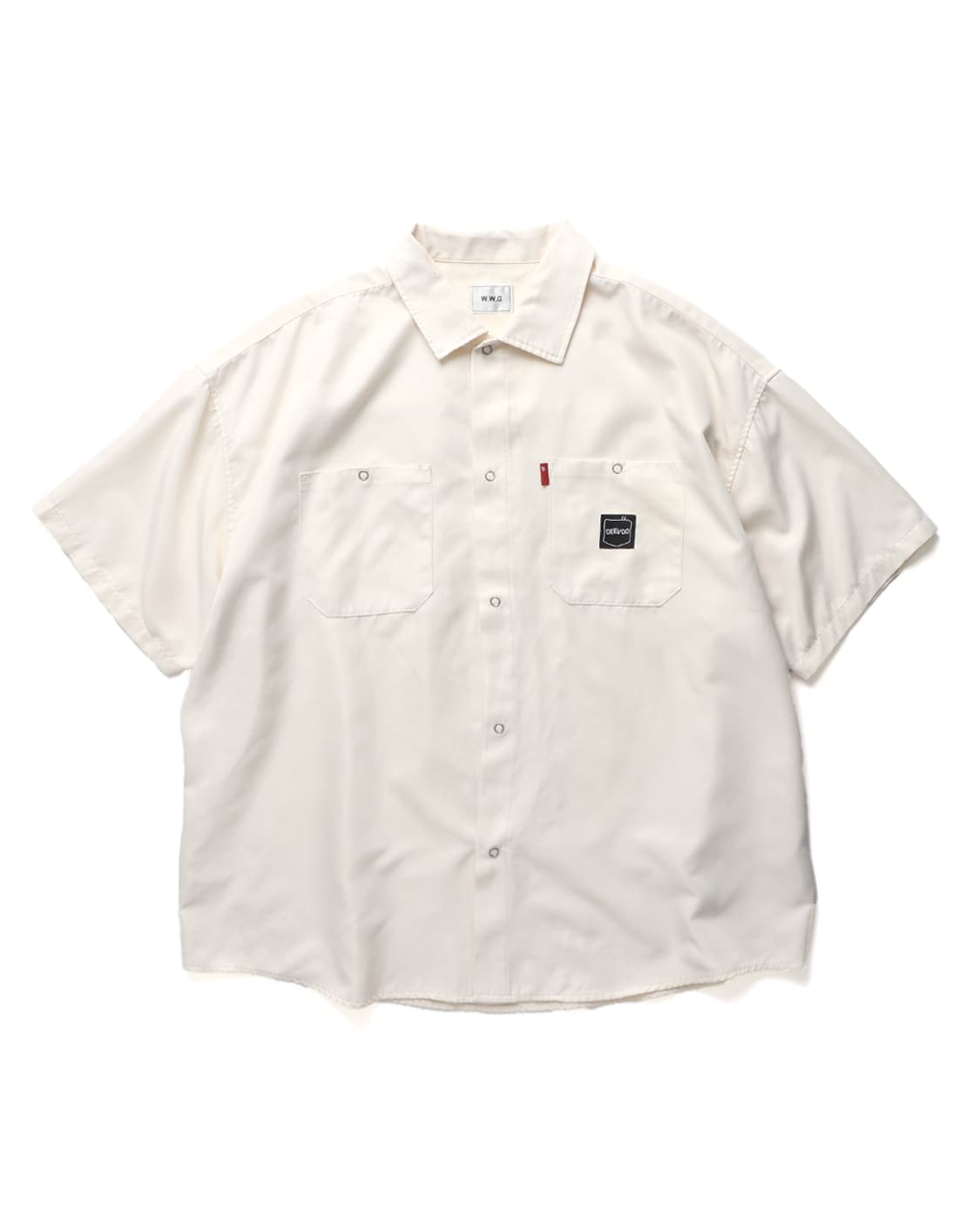 WHO'S WHO gallery Dot Button S/S Shirt 상품이미지1