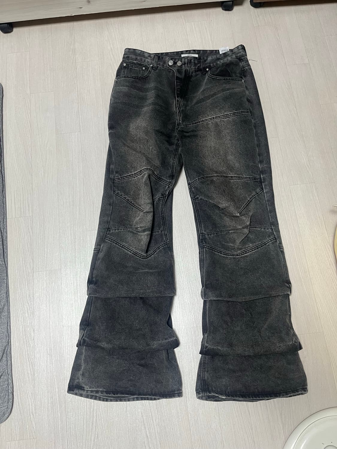 etce 스태킹 플레어 데님 L사이즈 상품이미지2