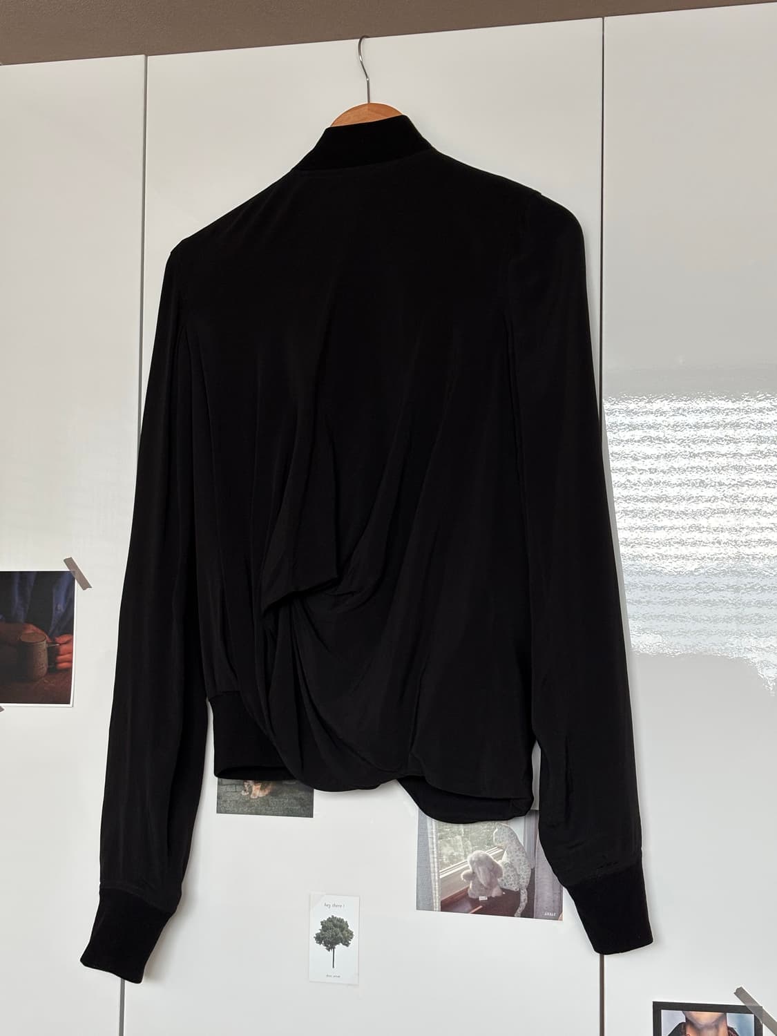 릭오웬스 드레이프 봄버 자켓 상품이미지1