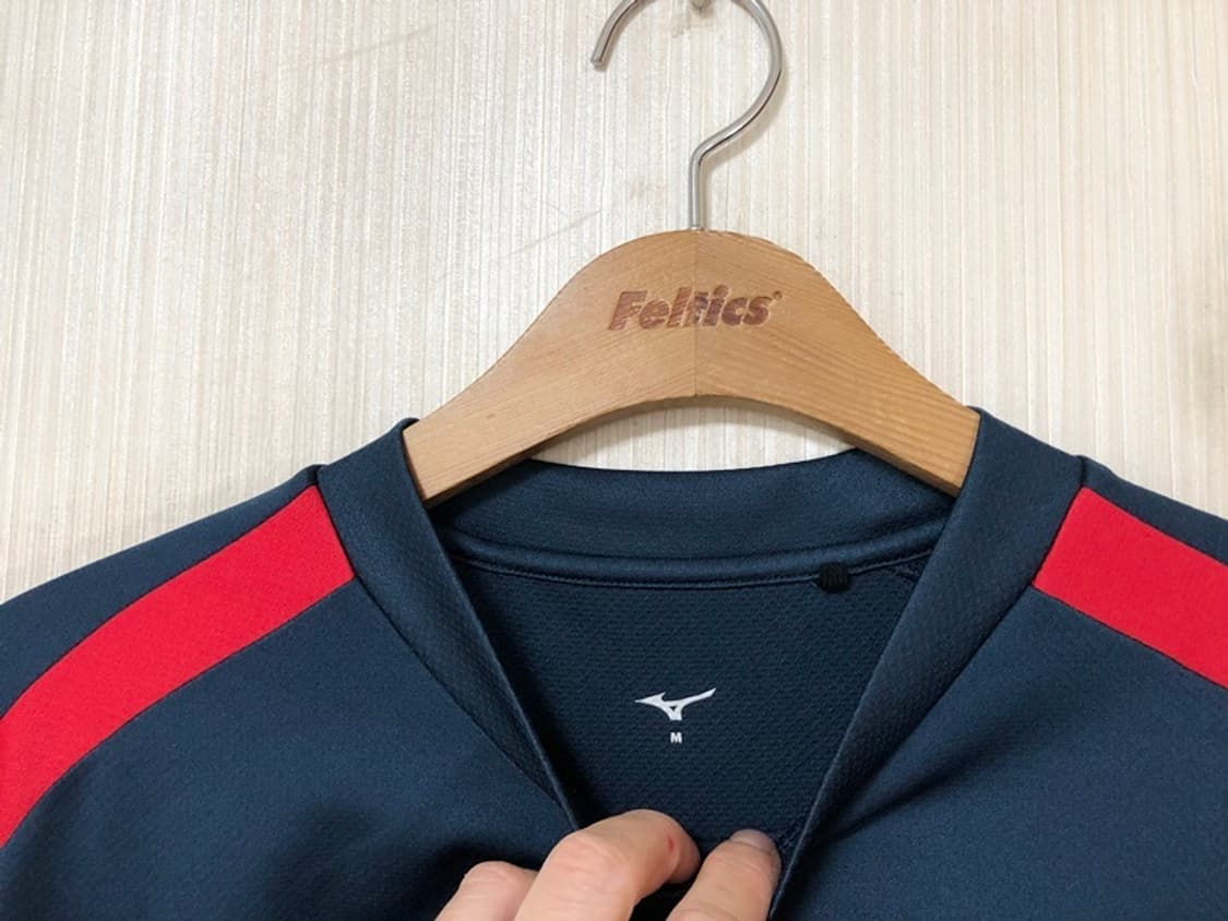 미즈노(MIZUNO) 썸머 트레이닝 반팔져지/게임셔츠 M 상품이미지4