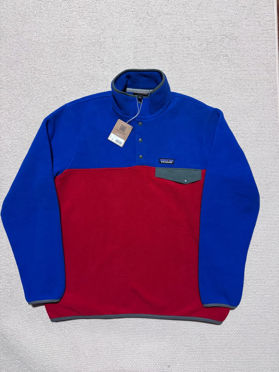 파타고니아 라이트웨이트 신칠라 블루레드 L 상품이미지1