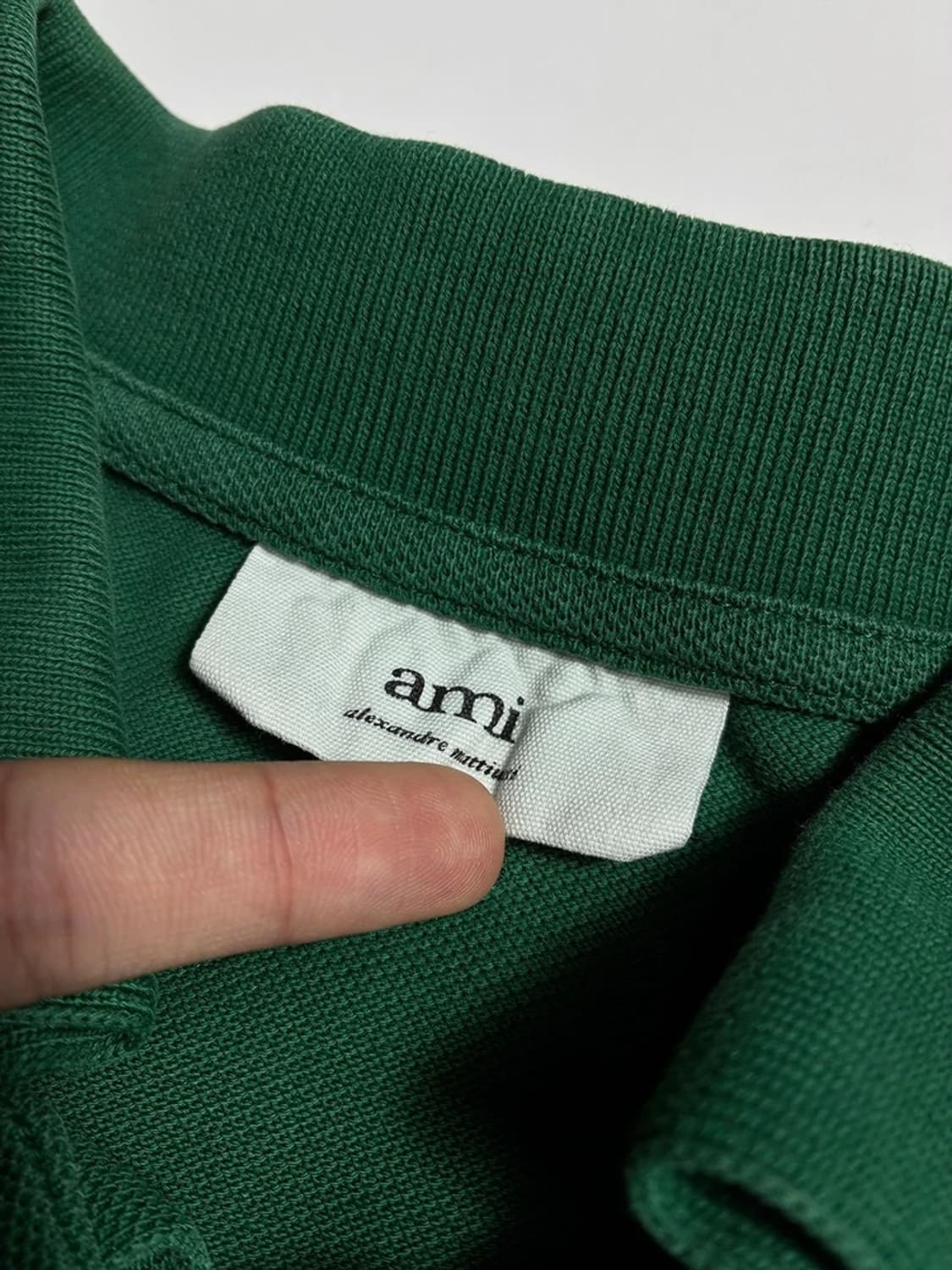 아미 AMI 21SS 스몰 하트 로고 폴로 반팔 티셔츠 R1800 상품이미지7