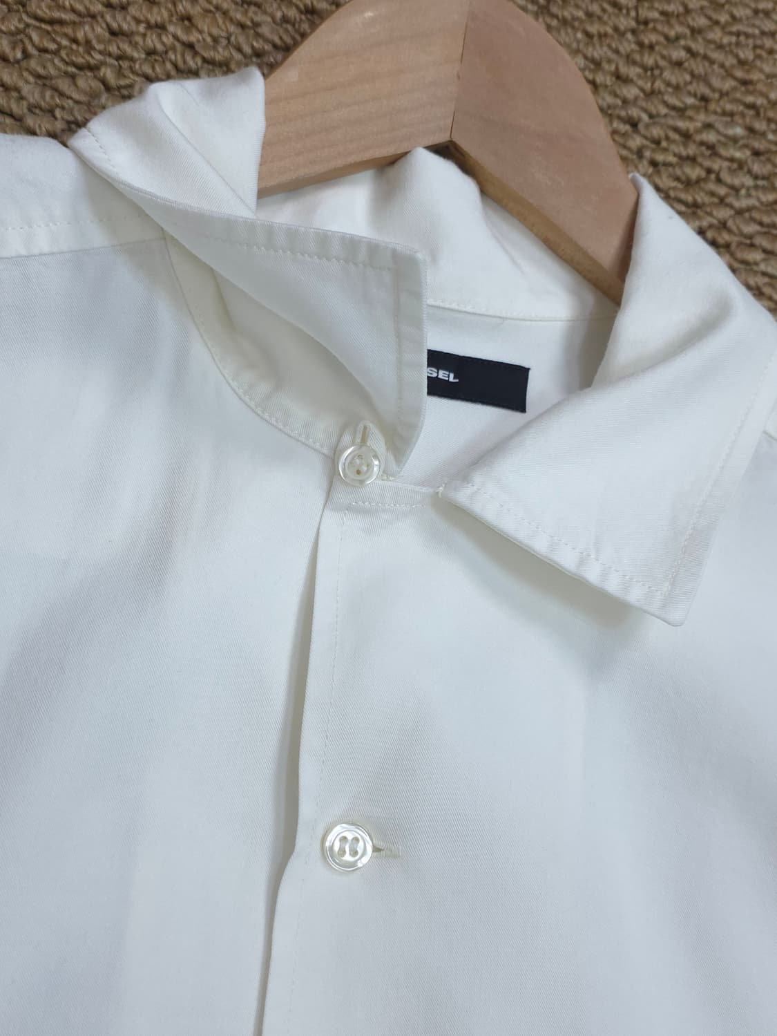 디젤 스페인판 독수리 자수 셔츠 상품이미지4