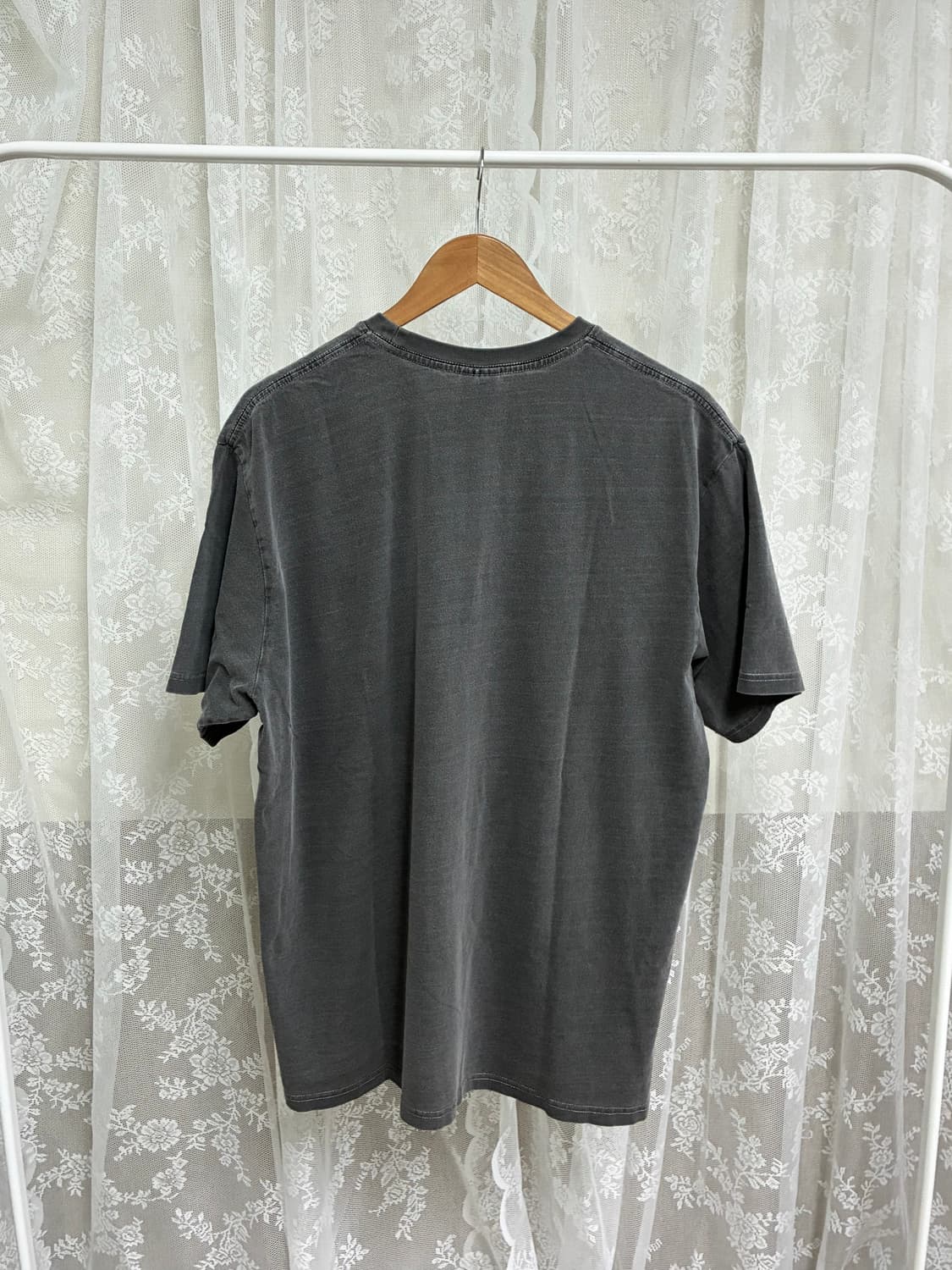 XL) 디스이즈네버댓 피그먼트 반팔 티셔츠 차콜 상품이미지2