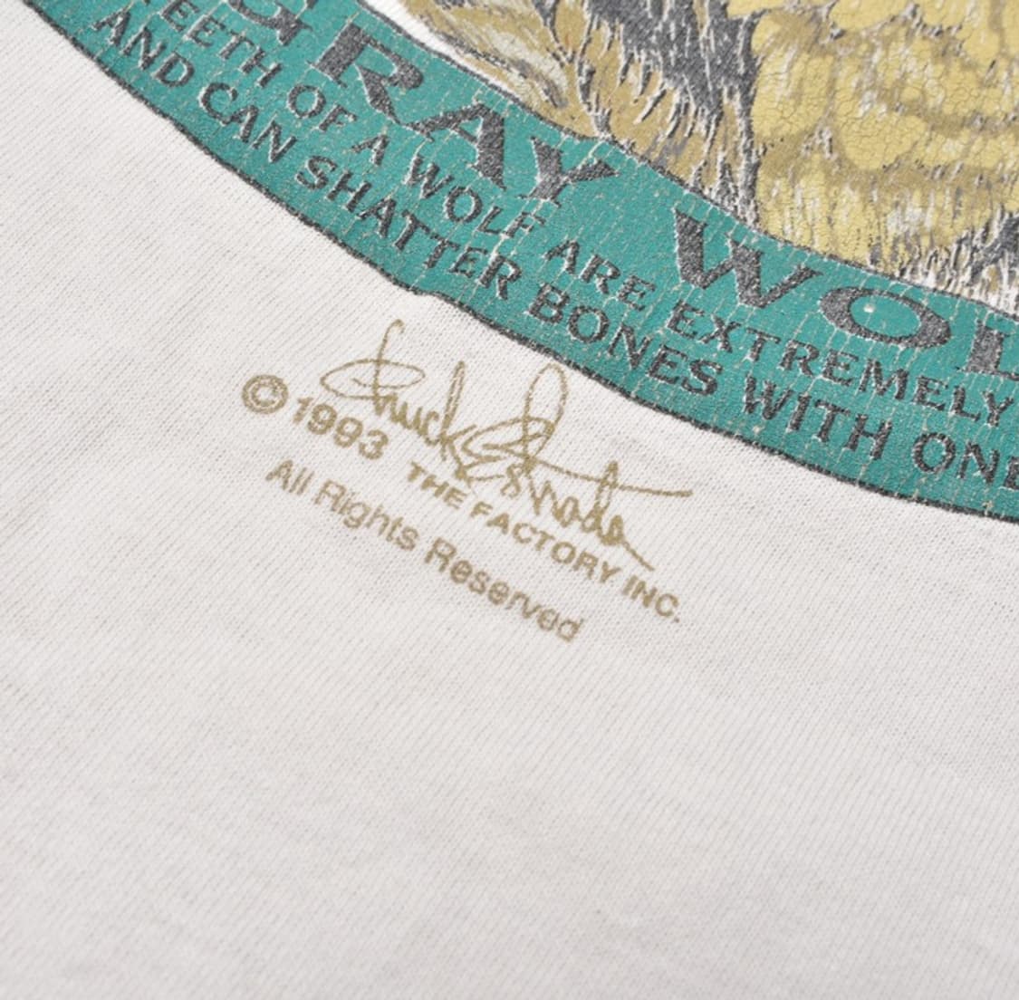 90S 오리지널 OG 아트웨어 반팔 티셔츠 XXL M25062314 상품이미지6