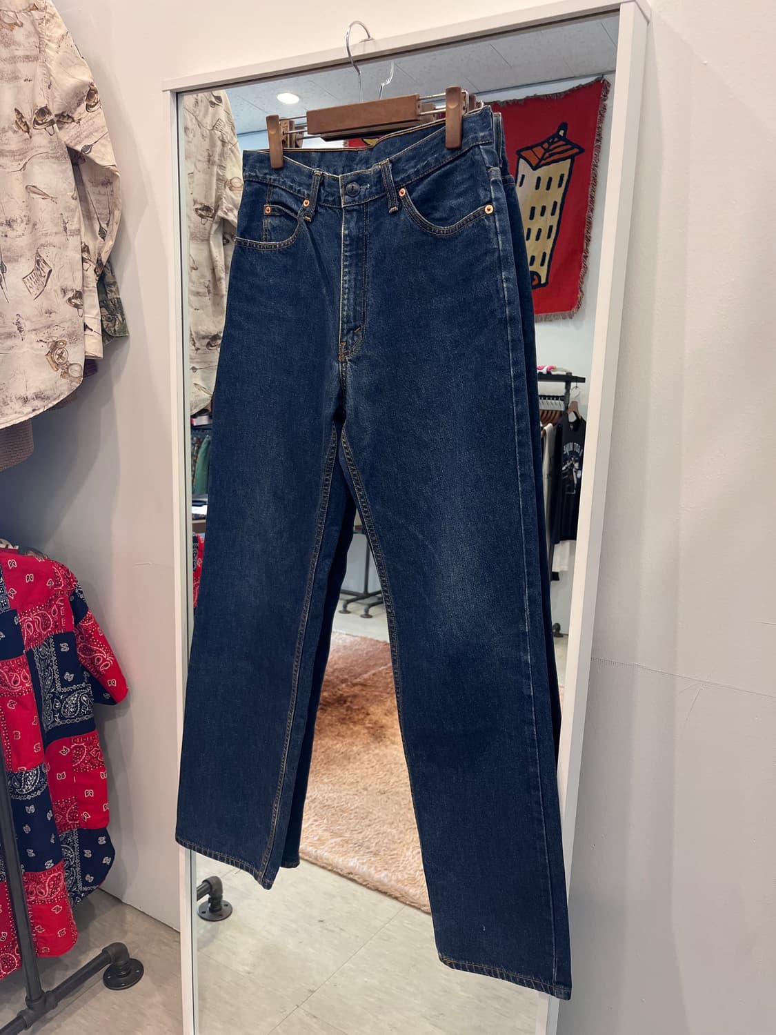 00s Levis 리바이스 220 오렌지탭 데님 팬츠 (30inch) 상품이미지1