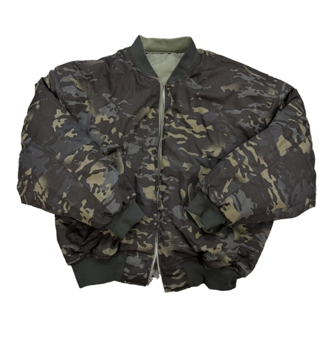 [2 Size 판매] 포스센스티브 FST 카모 리버시블 ma-1 상품이미지2