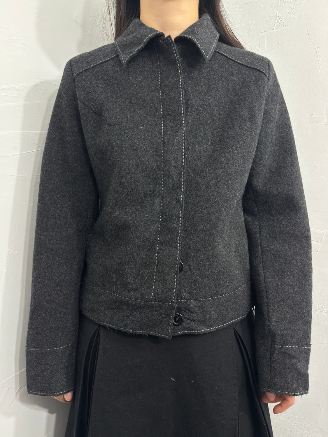 wool button jacket 상품이미지1