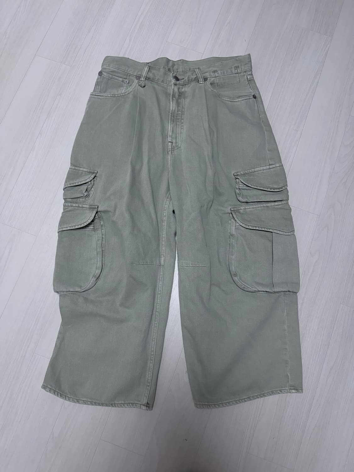 R13 크롭 멀티포켓 카고 32 사이즈 상품이미지2